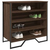Ormaric za cipele boja hrasta 80x38x78 cm konstruirano drvo