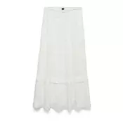 Vero Moda Maxi krilo Sandy 10345282 Bela Regular Fit