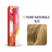 Wella Professionals Color Touch Pure Naturals profesionalna demi-permanentna barva za lase z večdimenzionalnim učinkom 8/0 60 ml