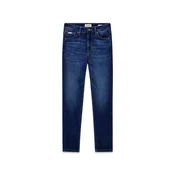 GUESS JEANS Kavbojke G05 HIGH RISE SKINNY temno modra