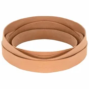 vidaXL Usnjeni trak Svetlo rjava 1000 x 3,5 cm Usnje