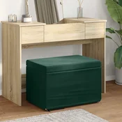 Stolica Tamnozelena 61 x 41 x 40 cm Svileni i Fino Radeci Drvo