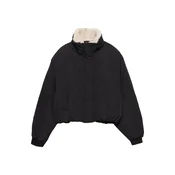 Pull&Bear Prehodna jakna PACIFIC črna