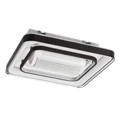Rabalux Plafonjera sa ventilatorom Aireon, 40W, 48x48cm, 3000-6000K, Crna