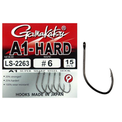 A1 LS-2263 EYED HOOKS BLACK