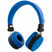 Slušalice Streetz BT200, bežicne, bluetooth, mikrofon, on-ear, plave HL-BT401