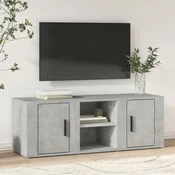 TV ormaric boja betona 100x31,5x35 cm od konstruiranog drva