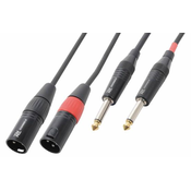 Pd CONNEX KABEL CX64-3 Cable 2xXLR Male-2x6.3 Mono 3.0m