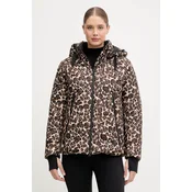 Jakna Sportalm Tayra boja: smeda, za zimu, 010269