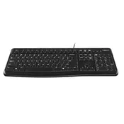 Logitech K120 Žicana tastatura, QWERTY, Crna