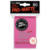 Ultra Pro Matte Small Desk Protector Sleeves 60 - Bright Pink