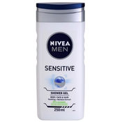 Nivea Men Sensitive 250 ml gel za tuširanje muškarac