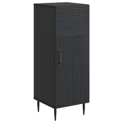 Kreveta Crna 33 x 34,5 x 89,5 cm Konstruirano drvo