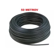 SOLARNI KABEL 6mm2 - ČRN /50 metrov
