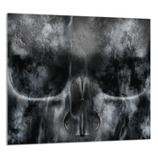 shumee STEKLENA PLOŠČA ZA KUHINJO 65x60 Skull