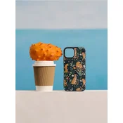 Sinsay - Silikonska futrola za iPhone 13/14 sa motivom geparda - tamno zelena