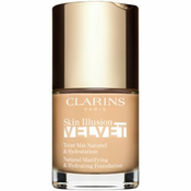 Clarins Skin Illusion Velvet tekuci puder s mat finišem s hranjivim ucinkom nijansa 103N 30 ml