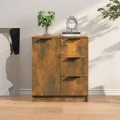 Vidaxl vidaXL Omarica dimljen hrast 60x30x70 cm Material na osnovi lesa