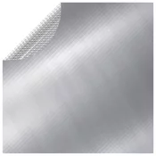 Vidaxl Pokrivalo za bazen srebrno 417 cm PE