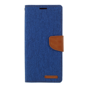Torbica Goospery Canvas Diary za Samsung Galaxy Note 20 - plava