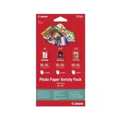 Canon - Foto papir Canon Variety Pack VP-101 10x15cm 20Sh
