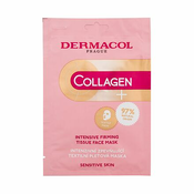 Dermacol Collagen + Sheet maska za ucvršcivanje 1 kom