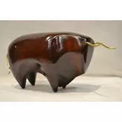 Drveni bik figura