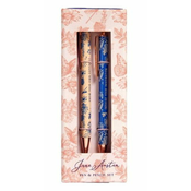 Jane Austen: Floral Pencil and Pen Set