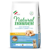 Natural Trainer Daily Nutrition Puppy&Junior Maxi - sveži piščanec 3 kg