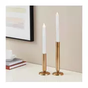 Eglo 422217 - SET 2x LED svece ANTANABE LED/1xAAA 24,5 cm bela