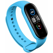 EPICO remen Silicone Strap za Xiaomi Mi Band 5 50818101600001, svijetlo plava