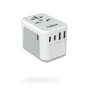 Tessan 633FV putni adapter, 3x USB-C, 2x USB-A