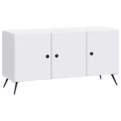 vidaXL TV omarica Bela 99 x 34,5 x 50 cm Inženirski les
