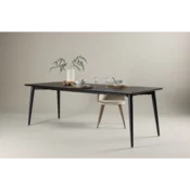 Venture Design Jedilna miza Ellis 85x230 cm črna