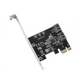 E-GREEN PCI-Express kontroler 2-port SATA III Integrisana kartica JMB582 Chipset