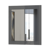 JELA Ogledalo ONYX-OG - kolekcija Onyx - Antracit HG lak - 76x83x3 cm