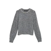 VERO MODA Pulover VMNOVAH pegasto siva