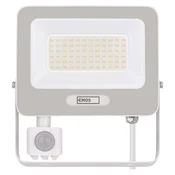 Emos ZS2344W Glaro LED reflektor, PIR, 50 W, IP54, 5000 lm, nevtralna bela, bel