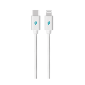 TTEC Lightning Type C Charge Data kabel 150cm White MFi