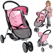 [paket][5] Lahek voziček za punčke Princess X395