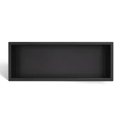 shumee Wall-BOX ONE črna vgradna polica iz nerjavečega jekla črne barve 60x20x10 cm