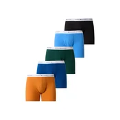 Tommy Hilfiger Underwear Boksarice kobalt modra / azur / temno zelena / oranžna / črna