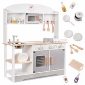 UNBRANDED Otroška lesena kuhinja MDF MODERN CLASSIC+ dodatki