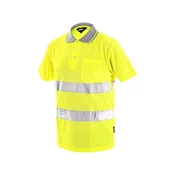 CXS Visoko vidna polo majica DOVER, moška, rumena