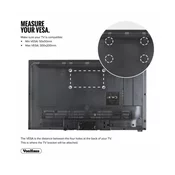 Fiskni TV stenski nosilec VonHaus (15-42, do 40kg)