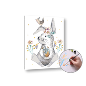 Slikanje po številkah BIG Bunny | srednja težavnost | srednja težavnost