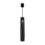 Luster na sajli MARBLE 1xGU10/8W/230V crna/zlatna