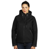 EXPLODE Urban Ženska Softshell jakna sa kapuljacom Crna