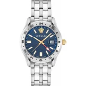 Versace VE7C00523 Mens Watch Greca Time GMT 41mm 5ATM