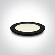 UGRADBENI LED PANEL /12W/3000K/720lm/120°/230V IP40 CRNI